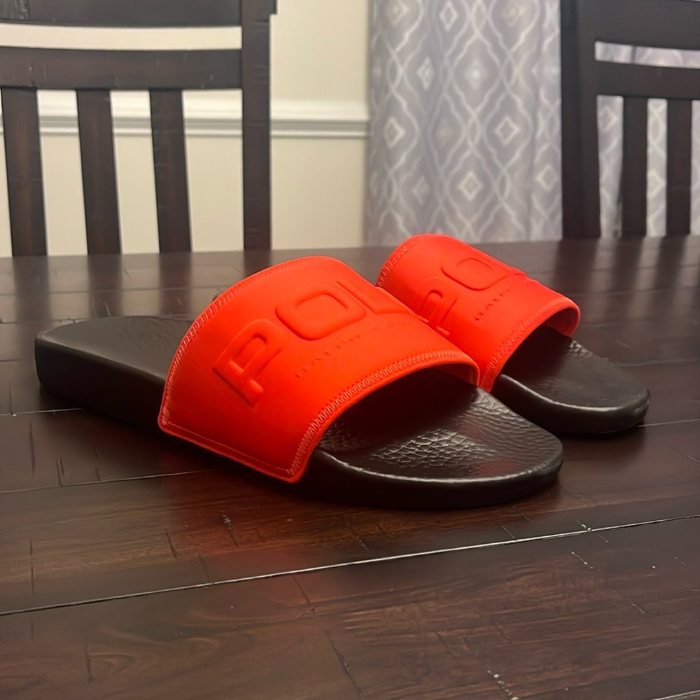 Polo Ralph Lauren Neoprene Slides Sandals Shoes shower beach new Men’s Size 11